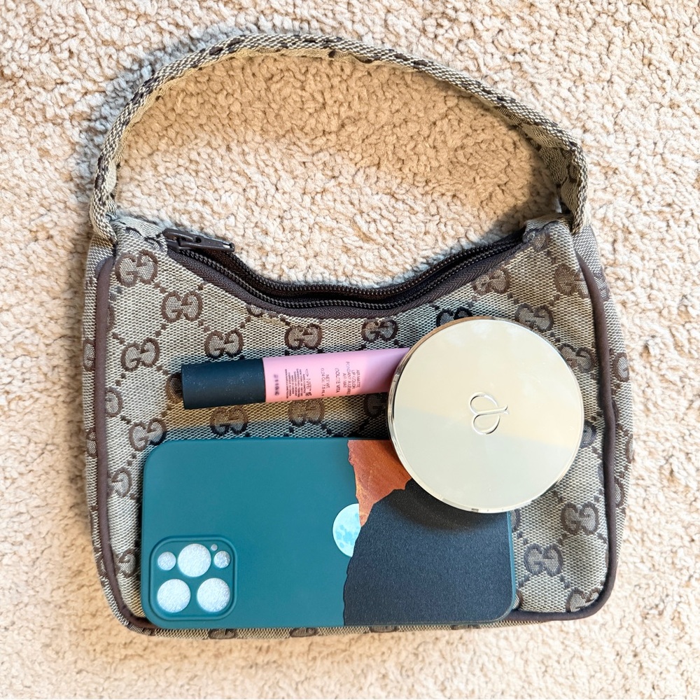 Frankie Collective Upcycled Vintage Gucci Canvas Mini Bag – Handmade - Picture 4 of 4